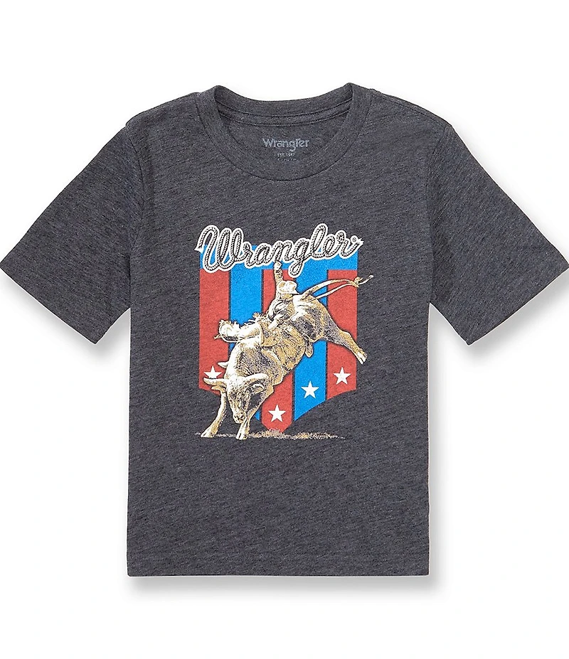 Wrangler Big Boys Bull Riding Graphic Tee