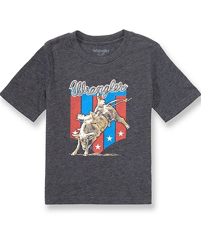 Wrangler Big Boys Bull Riding Graphic Tee