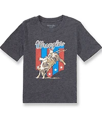 Wrangler Big Boys Bull Riding Graphic Tee