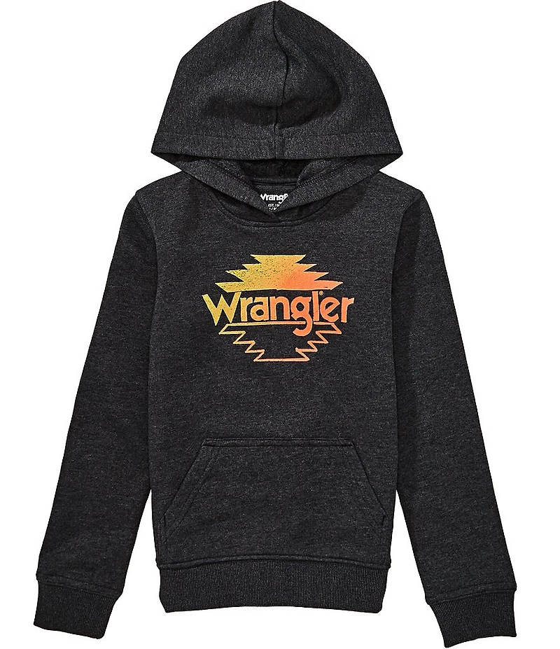 Wrangler® Big Boys Long-Sleeve Logo Hoodie