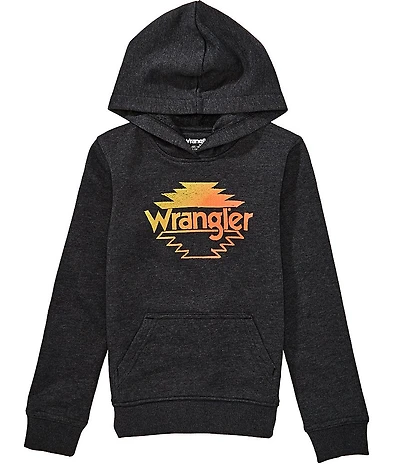 Wrangler® Big Boys Long-Sleeve Logo Hoodie