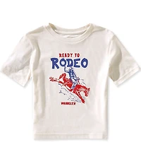 Wrangler® Big Boys Short Sleeve Ready To Rodeo T-Shirt
