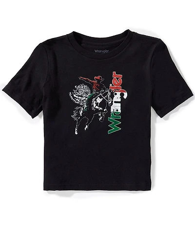 Wrangler® Big Boys Short-Sleeve Bronco T-Shirt