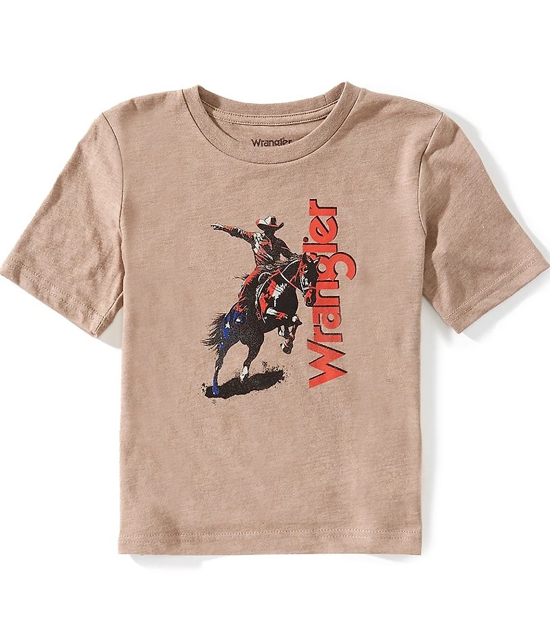 Wrangler® Big Boys Short-Sleeve Cowboy T-Shirt