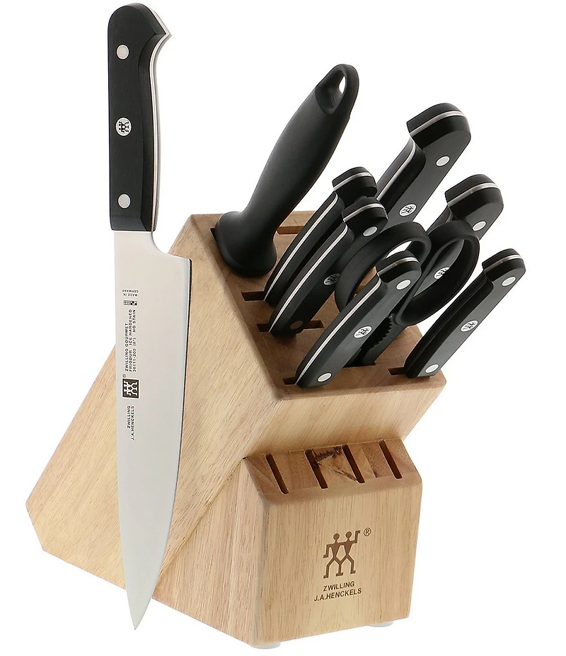 Zwilling Gourmet 10-Piece Knife Block Set