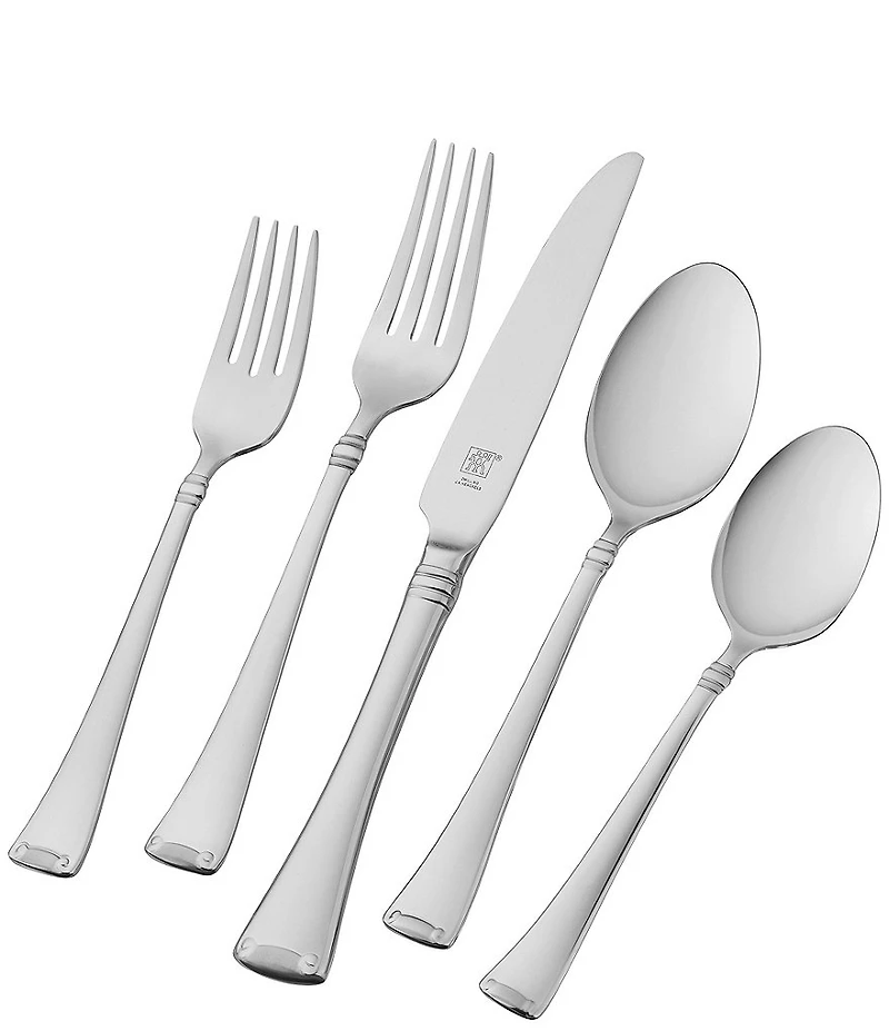 Zwilling Angelico 18/10 Stainless Steel Flatware Set, Service for 8
