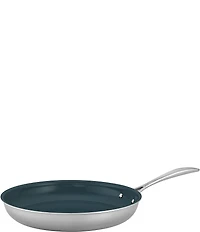 Zwilling Clad CFX 12#double; Stainless Steel Ceramic Nonstick Fry Pan