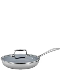 Zwilling Clad CFX 2-pc Stainless Steel Ceramic Nonstick Fry Pan with Lid