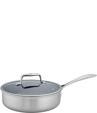 Zwilling Clad CFX 3-qt Stainless Steel Ceramic Nonstick Saute Pan