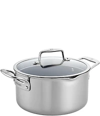 Zwilling Clad CFX 6-qt Stainless Steel Ceramic Nonstick Dutch Oven