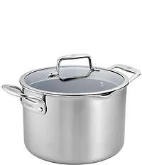 Zwilling Clad CFX 8-qt Stainless Steel Ceramic Nonstick Stock Pot
