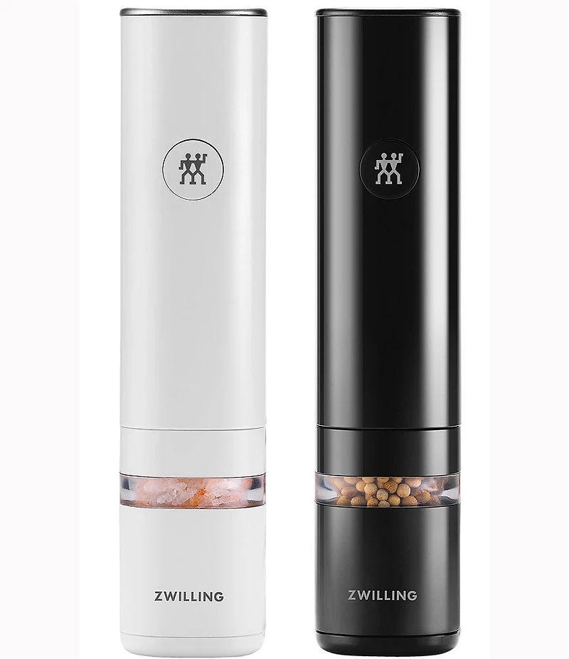 Zwilling Enfinigy 2-Piece Electric Salt/Pepper Mill Set