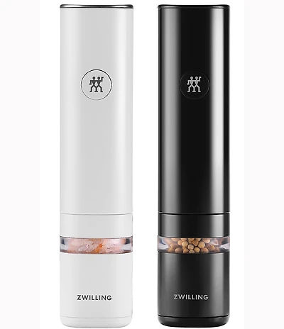 Zwilling Enfinigy 2-Piece Electric Salt/Pepper Mill Set