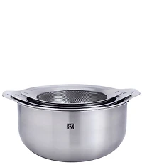 Zwilling Prep 6-Piece Nesting Bowl And Strainer Set