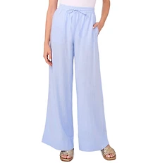 1. STATE Drawstring Elastic Waist Wide Leg Pants