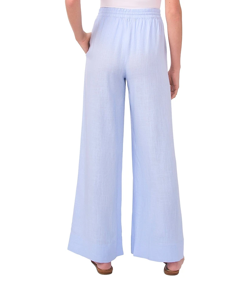 1. STATE Drawstring Elastic Waist Wide Leg Pants