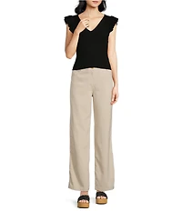 1. STATE High Rise Straight Leg Pants