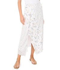1. State Knit High Rise Floral Print Maxi Skirt