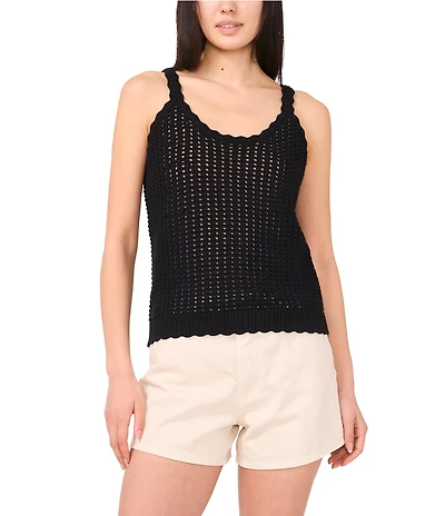 1. STATE Knit Scoop Neck Sleeveless Tank