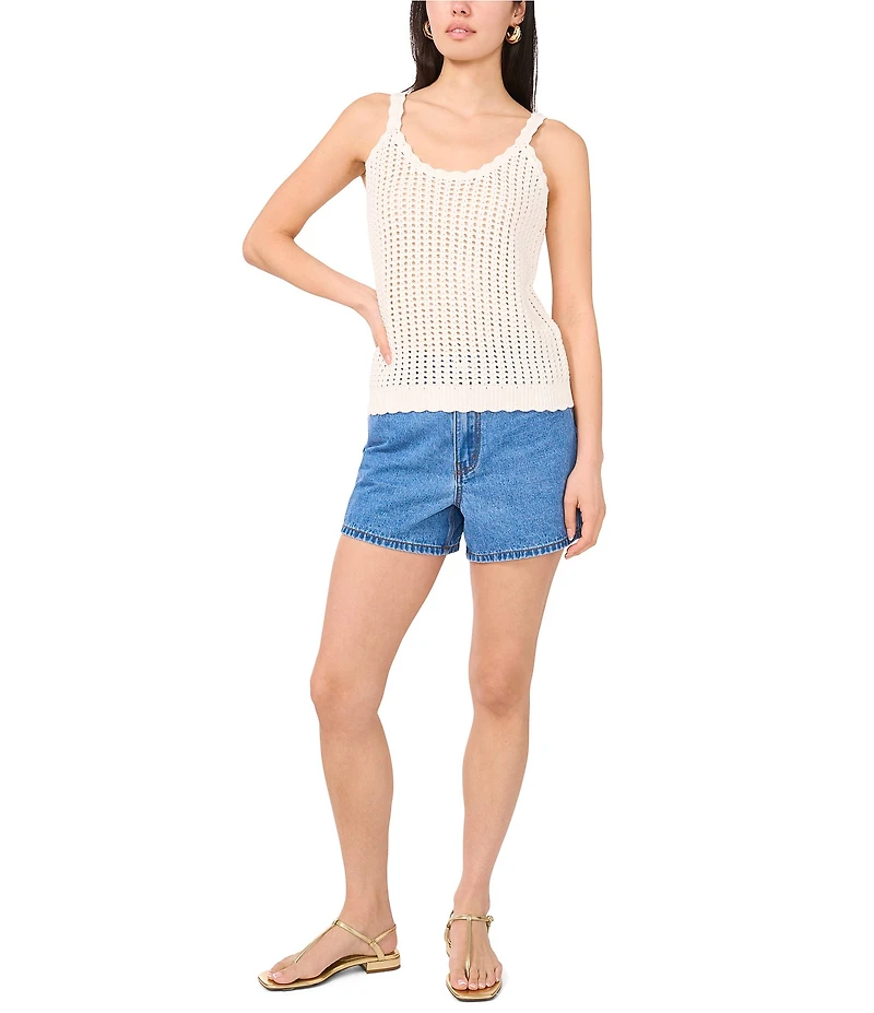 1. STATE Knit Scoop Neck Sleeveless Tank