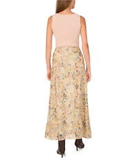 1. STATE Paisley Slip Maxi Skirt