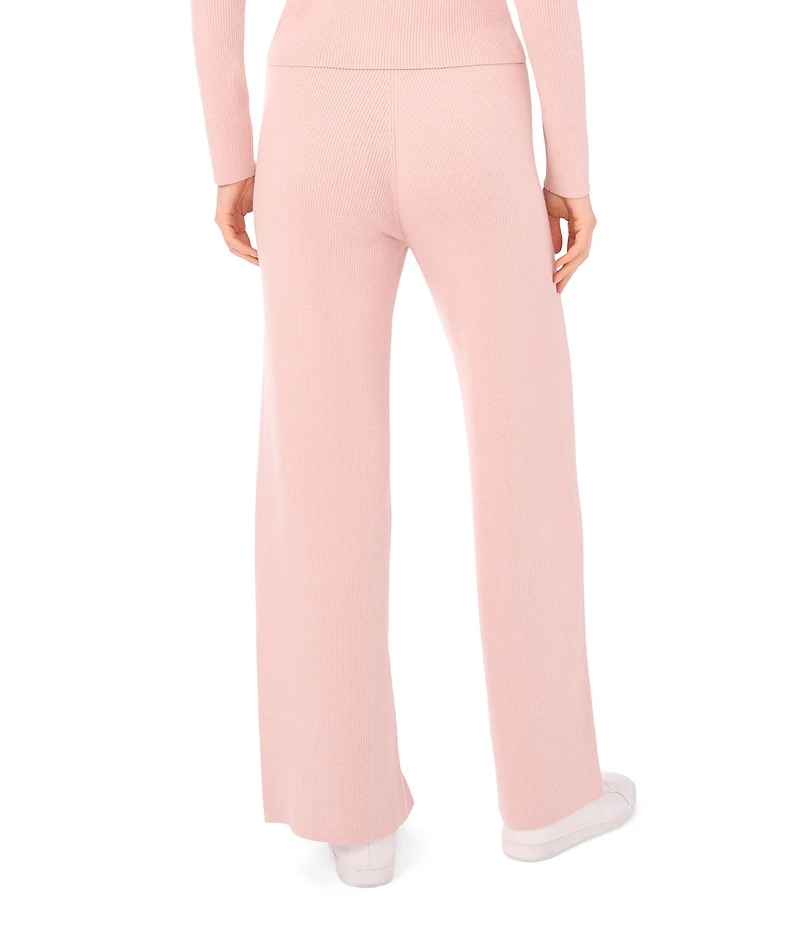 1. STATE Ribbed Pull On Wide Leg Pants