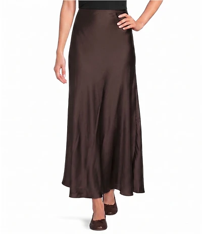 1. STATE Satin High Rise Maxi Skirt
