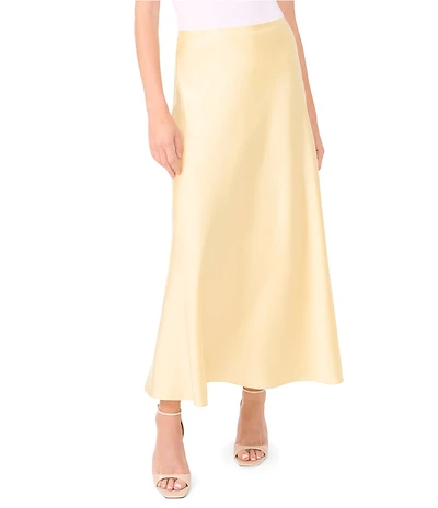 1. STATE Satin High Rise Maxi Skirt