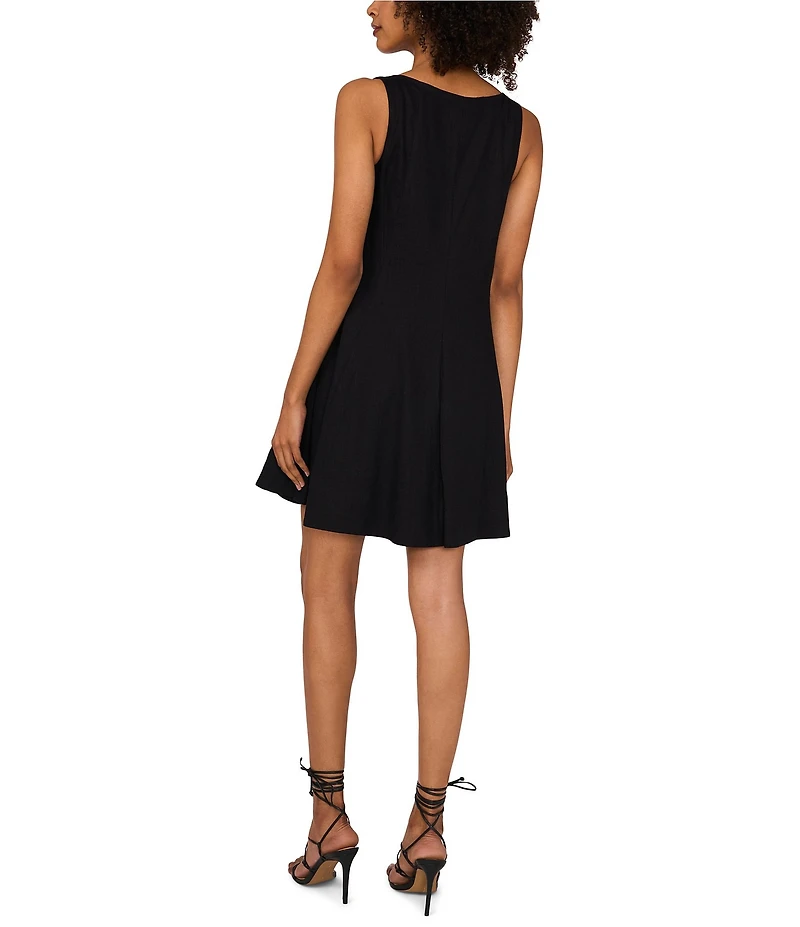 1. STATE Scoop Neck Sleeveless A-Line Dress