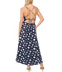 1. STATE Square Neck Sleeveless Maxi Shell Dress