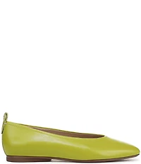 Naturalizer 27 EDIT Carla Leather Square Toe Casual Ballet Flats