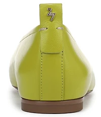 Naturalizer 27 EDIT Carla Leather Square Toe Casual Ballet Flats