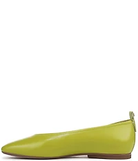 Naturalizer 27 EDIT Carla Leather Square Toe Casual Ballet Flats