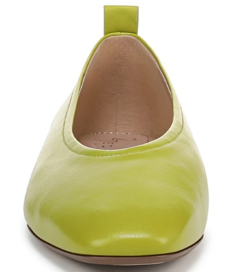 Naturalizer 27 EDIT Carla Leather Square Toe Casual Ballet Flats