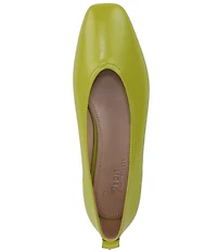 Naturalizer 27 EDIT Carla Leather Square Toe Casual Ballet Flats