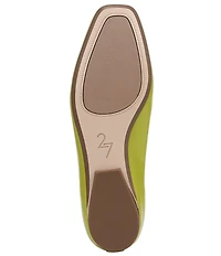 Naturalizer 27 EDIT Carla Leather Square Toe Casual Ballet Flats
