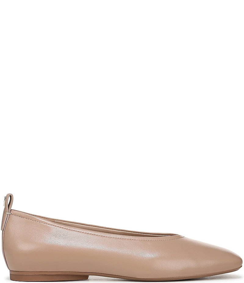 Naturalizer 27 EDIT Carla Leather Square Toe Casual Ballet Flats