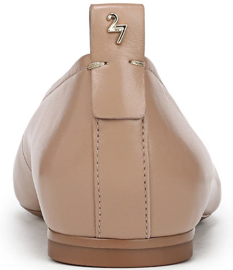 Naturalizer 27 EDIT Carla Leather Square Toe Casual Ballet Flats