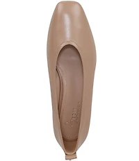 Naturalizer 27 EDIT Carla Leather Square Toe Casual Ballet Flats
