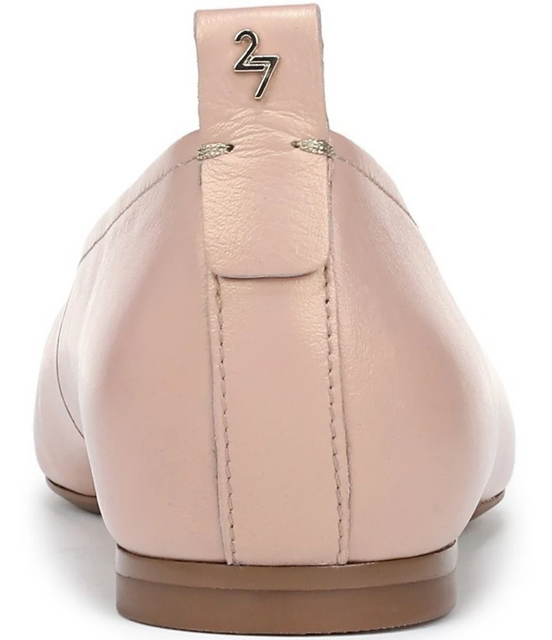 Naturalizer 27 EDIT Carla Leather Square Toe Casual Ballet Flats