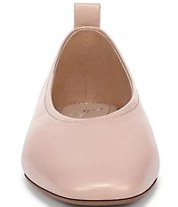 Naturalizer 27 EDIT Carla Leather Square Toe Casual Ballet Flats