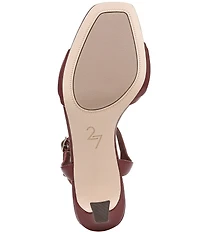 Naturalizer 27 EDIT Grace Leather Ankle Strap Dress Sandals