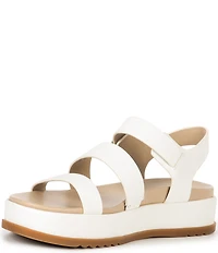 27 EDIT Zizi Banded Platform Sandals