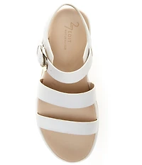 27 EDIT Zizi Banded Platform Sandals