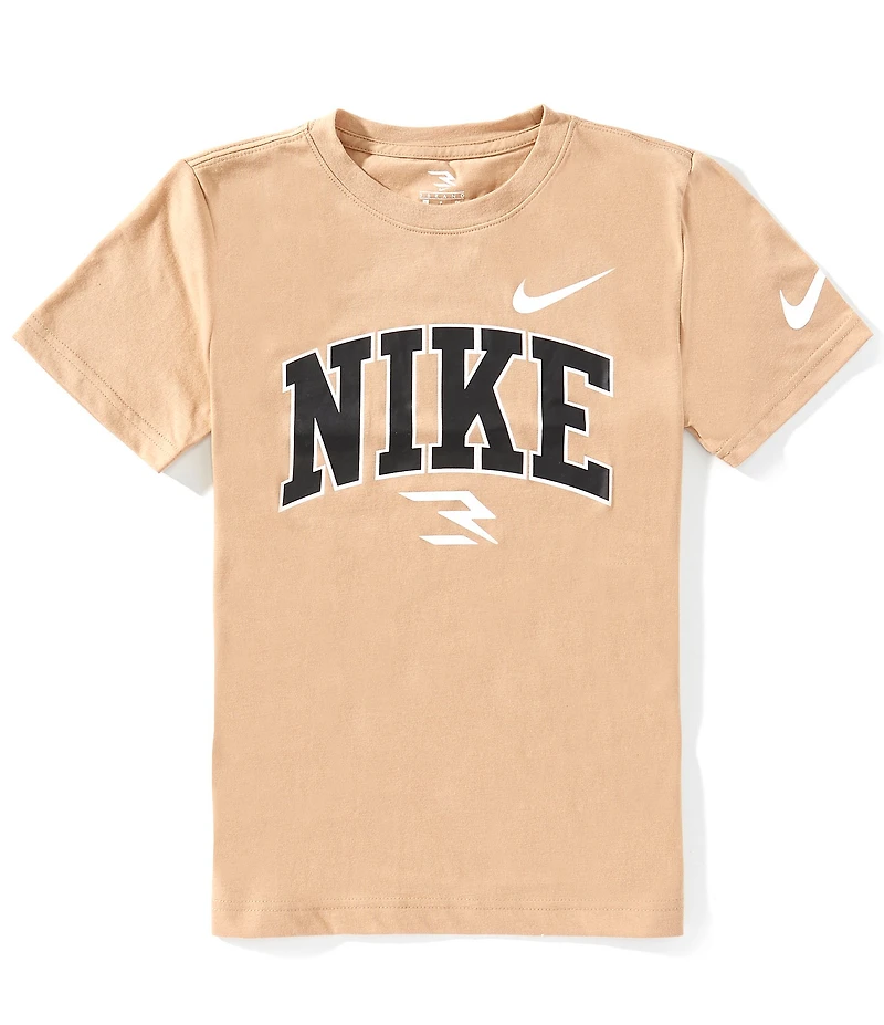 Nike 3BRAND by Russell Wilson Big Boys Short Sleeve Collegiate T-Shirt