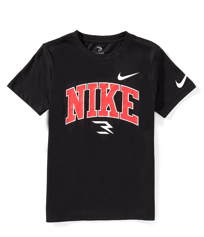 Nike 3BRAND by Russell Wilson Big Boys Short Sleeve Collegiate T-Shirt