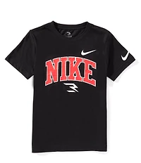 Nike 3BRAND by Russell Wilson Big Boys Short Sleeve Collegiate T-Shirt