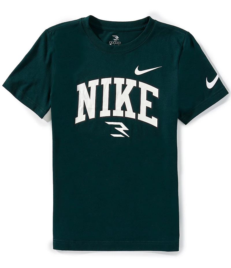 Nike 3BRAND by Russell Wilson Big Boys Short Sleeve Collegiate T-Shirt