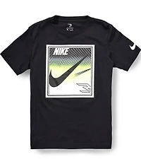 3BRAND By Russell Wilson Big Boys Short Sleeve Pop Mesh Box T-Shirt