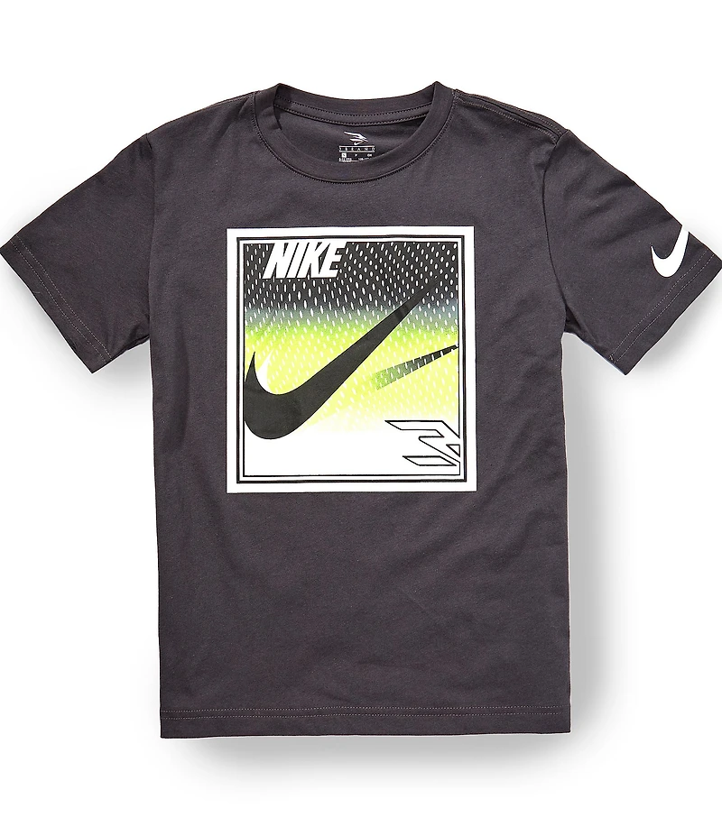 3BRAND By Russell Wilson Big Boys Short Sleeve Pop Mesh Box T-Shirt